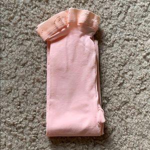 Pink Convertible Ballet Tights